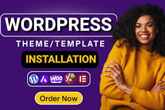 redesign clone or replicate responsive wordpress template of your choice