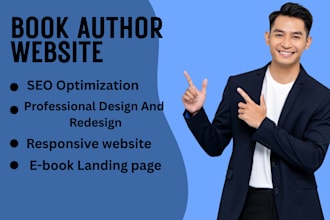 design redesign author book ebook landing page paperback cover