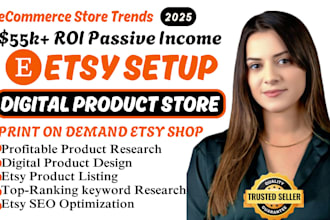 design etsy digital product, etsy seo, etsy digital product listing on etsy shop