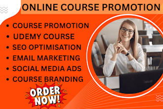 udemy online course promotion kajabi vonza course marketing course sales funnel