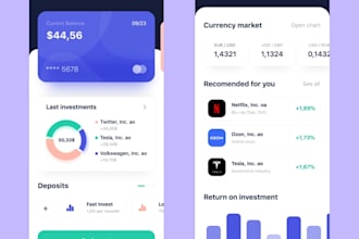 develop custom fintech app loan app money transfer app payment app neobank app