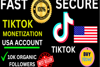 do tiktok monetization, grow tiktok organic followers and drive tiktok sales