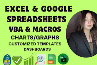 do excel formulas, vba, macros, and automate excel spreadsheet templates