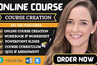 create online course creation course content course curriculum training course