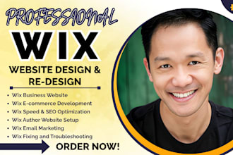 build wix studio website design redesign wix website hostinger website design