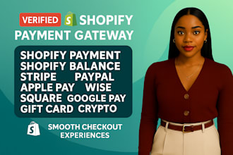 integrate shopify payments gateway square stripe paypal wise apple pay klarna