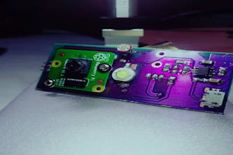design a professional pcb layout and schematic for your electronics project