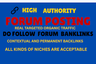 build high quality italy forum backlinks with manual posting