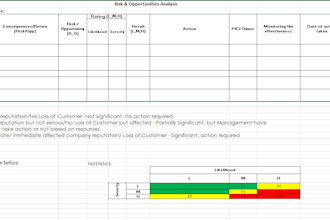 iso related document review and consultation