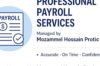 handle your payroll processing and management efficiently