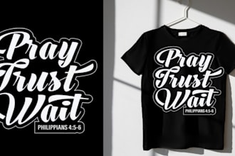 christian t shirt design, retro urban, minimalist, vintage for clothing brand