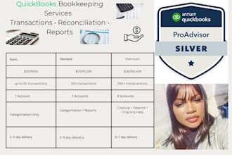 do bookkeeping and clean up quickbooks