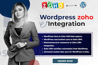 do wordpress automation, wordpress integration, zoho crm workflow integration