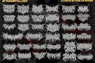 make your premium death metal, deathcore and black metal logo
