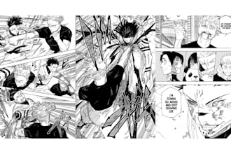 draw graphics novel comic book nsfw illustration manga webtoon cartoon character