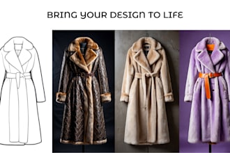 create a realistic image of your garment with ai