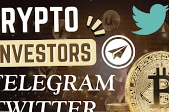do crypto twitter promotion telegram discord promotion organic followers