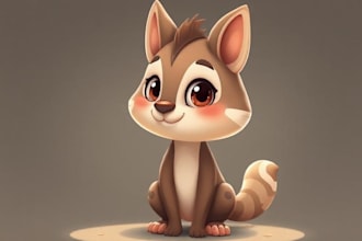 draw any animal to adorable cartoon