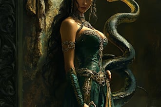 create character artwork for you in star wars, video games, or fantasy