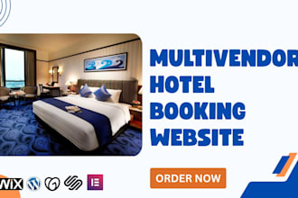 build multivendor hotel booking website, vacation rental, airbnb website design