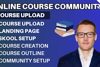 setup online course community do mighty network community setup course upload