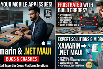 fix bugs and issues in your xamarin or dotnet maui app