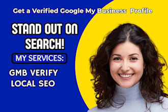 rank, verify, reinstate or create your google my business profile
