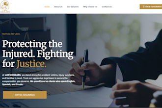 design redesign notary, lawyer, legal, law firm, and attorney wordpress website