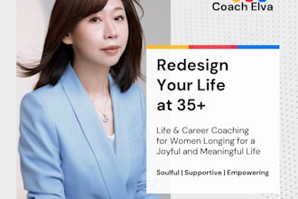 be your empowerment coach to create a meaningful fulfilling life and career
