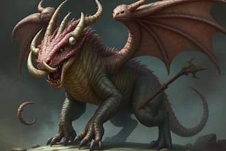 draw fantasy or dnd creatures and monsters