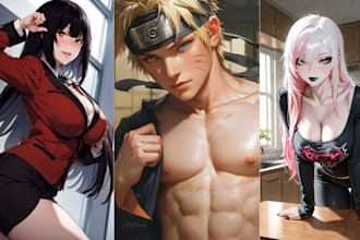 write nsfw erotic story, anime erotica ghostwriter erotic fanfiction story