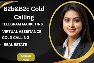 setup b2b b2c cold calling telemarketing to set real estate appointments