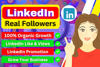 do linkedin marketing manager organic followers growth