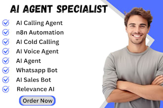 setup workflow automation ai cold calling vapi ai agent n8n twilio relevance ai