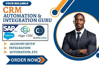 setup sap crm vtiger crm agile crm automation suitedash salesforce va workflow