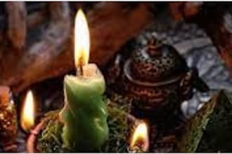cast a powerful protection spell, attacks, black magic
