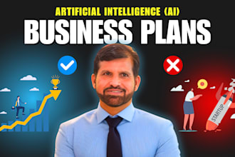 write ai business plan with financial projections or pitch deck
