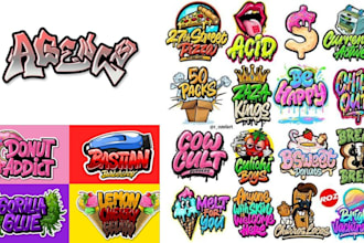 do logo guide, identity, y2k, text, retro, canva, badge minimalist, street wears