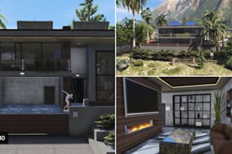 create a fivem map, interior, mlo, ymap