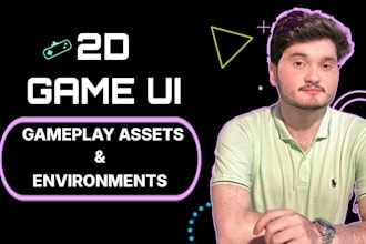 design 2d game UI