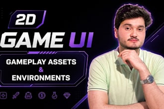 design 2d game UI