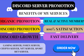 discord promotion, discord advertising, discord server promotion for growth