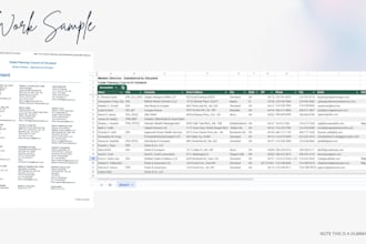 do accurate data entry and provide admin support services