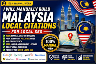 manually build malaysia local citations for local SEO