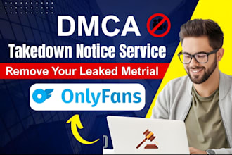 takedown the onlyfans content of fb,yt,tiktok,google,insta,under dmca