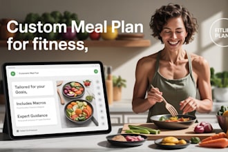 provide nutrition coaching, marketing, sport nutrition, diet planner, flyer