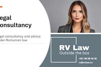 provide quality legal advice unde romanian law