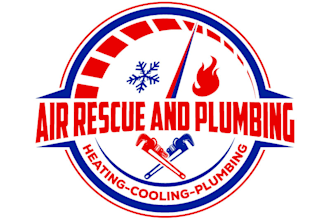 design exclusive hvac and plumbing logo