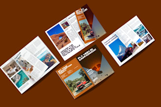 design magazine layout, product catalog, magazine cover, product manual flipbook