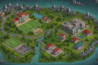 make your fantasy map for rpg, novels and games